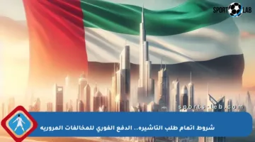 شروط إتمام طلب التأشيرة.. الدفع الفوري للمخالفات المرورية